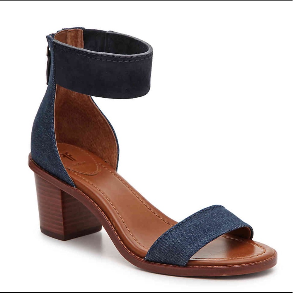 Frye Brielle Back Zip Sandal